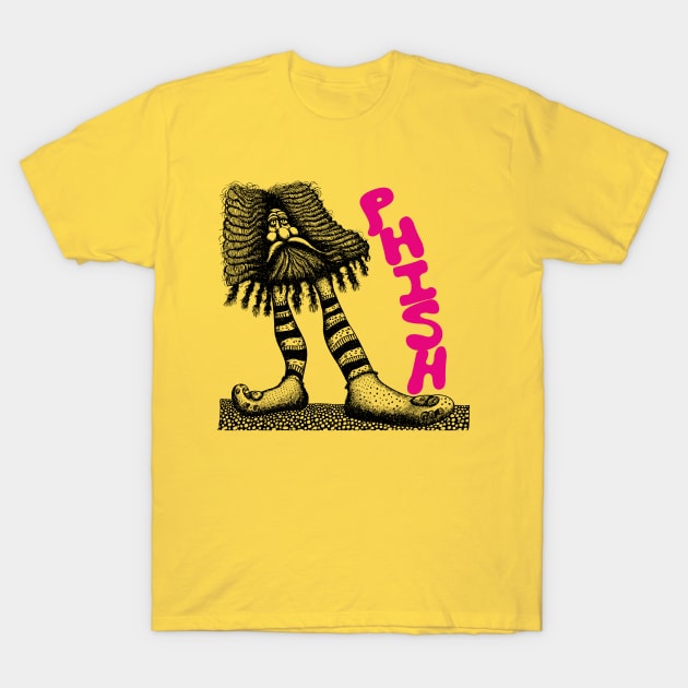 Phish - Original Psychedelic Fan Art T-Shirt by unknown_pleasures